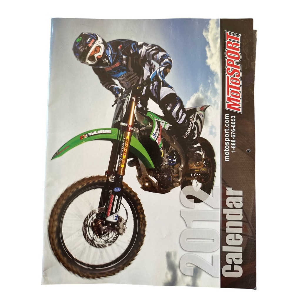 2012 Motosport Calendar Motocross‎ Motorcycle Racing Photos Wall Decor